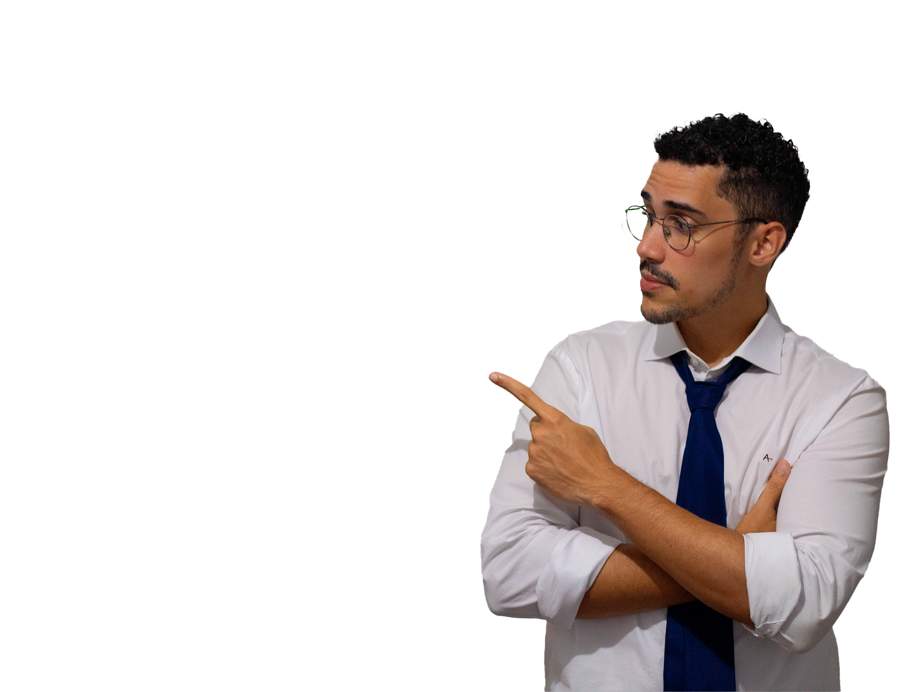 Retrato profissional para seção de contato