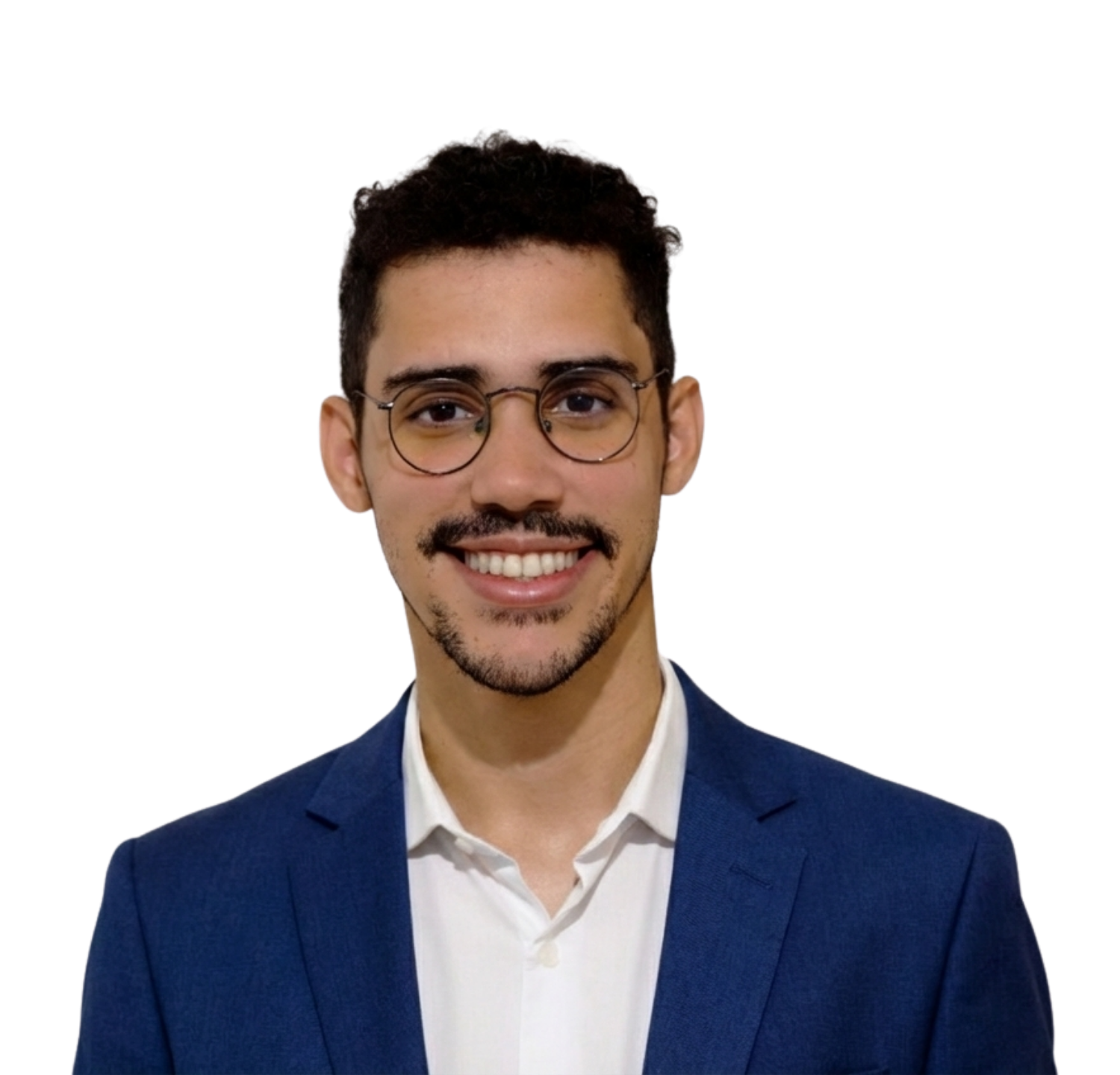 Médico sorrindo em retrato de destaque